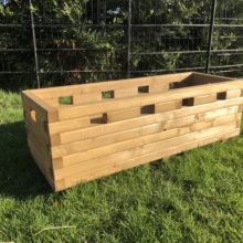 Rectangular windows planter