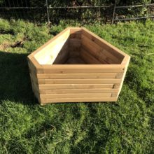 Triangle Wooden Planter